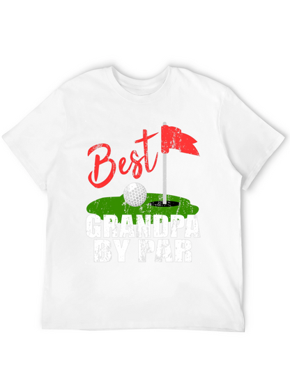 Best Grandpa By Par Golf T-Shirt