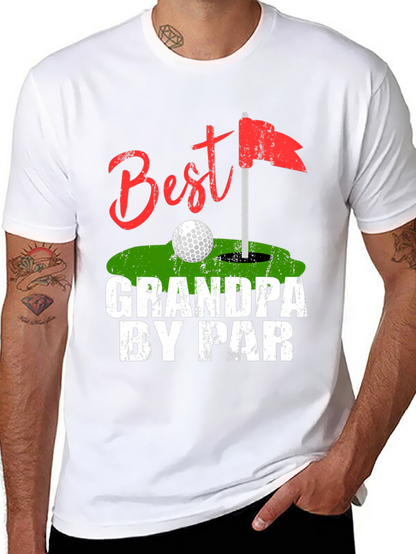Best Grandpa By Par Golf T-Shirt