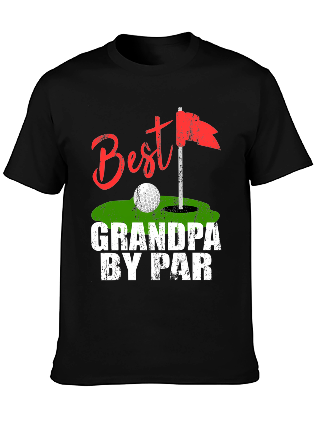 Best Grandpa By Par Golf T-Shirt