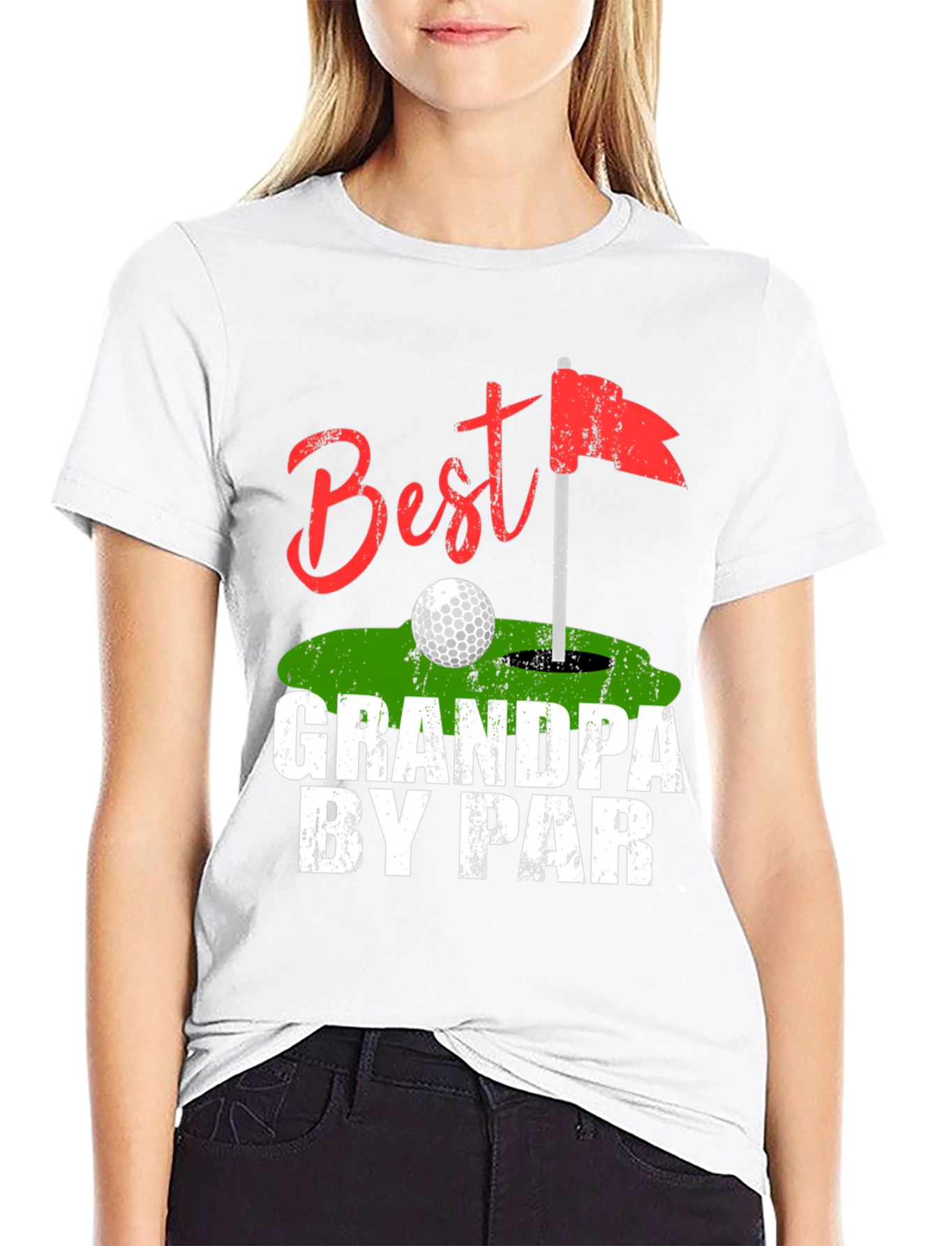 Best Grandpa By Par Golf T-Shirt