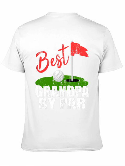 Best Grandpa By Par Golf T-Shirt