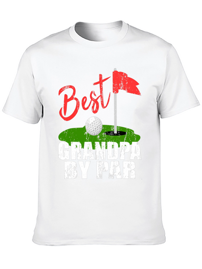 Best Grandpa By Par Golf T-Shirt