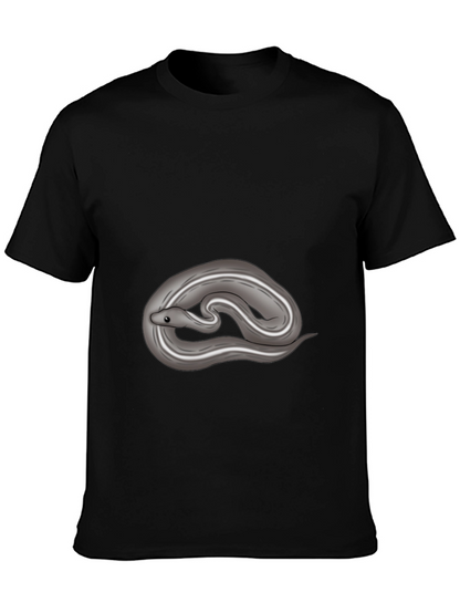Snake Print Tee - Cool Casual Style