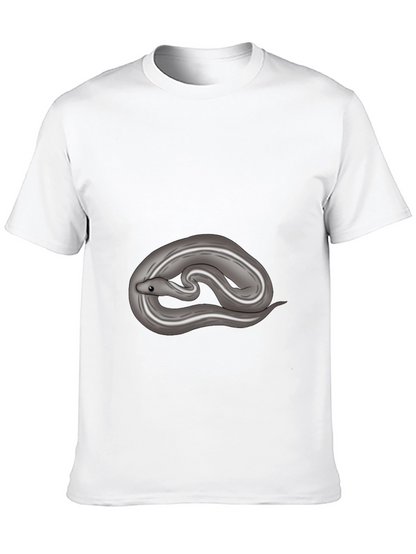Snake Print Tee - Cool Casual Style