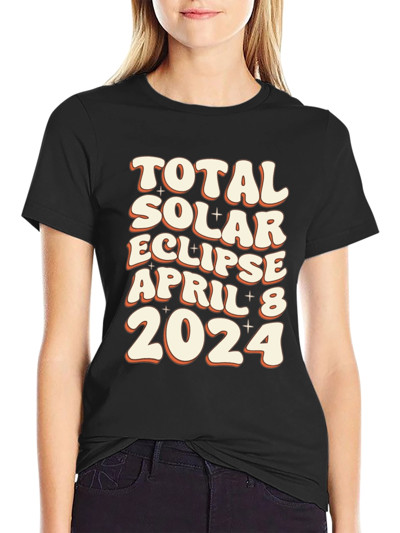Total Solar Eclipse April 8 2024 Graphic Tee