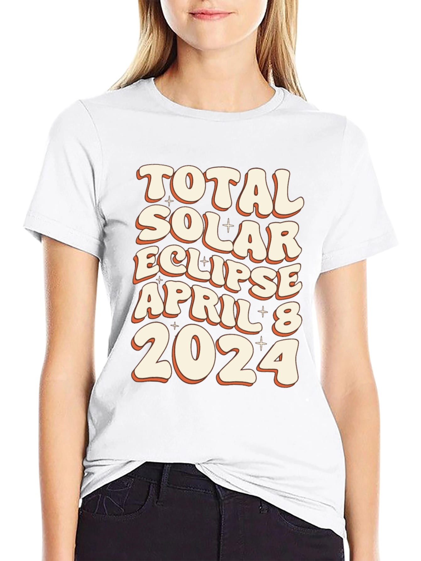 Total Solar Eclipse April 8 2024 Graphic Tee
