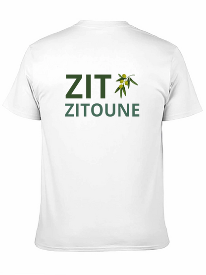 Zit Zitoune Olive Branch Graphic T-Shirt