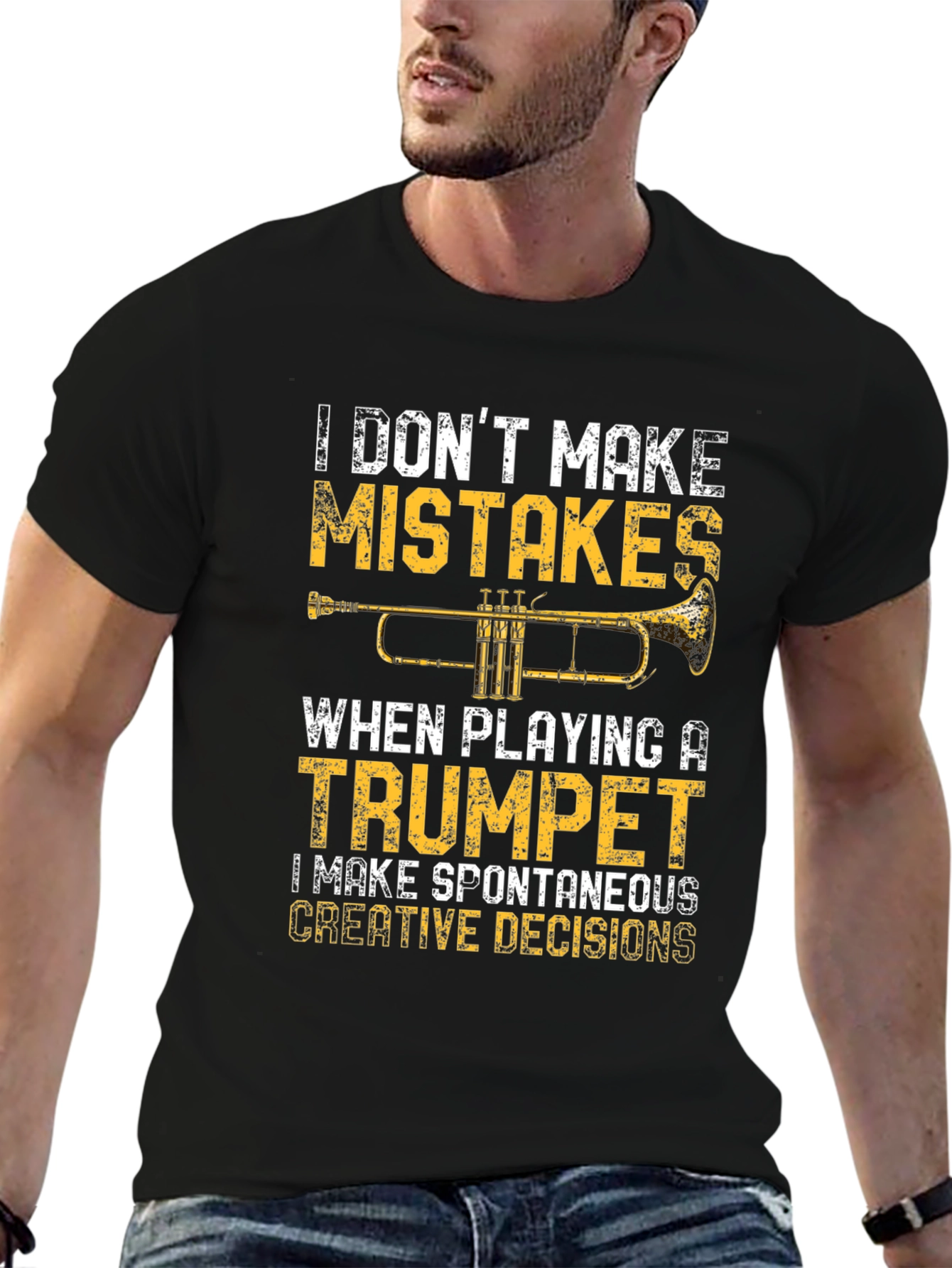 Trumpet Player T-Shirt: Spontaneous Creative Decisions