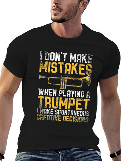 Trumpet Player T-Shirt: Spontaneous Creative Decisions