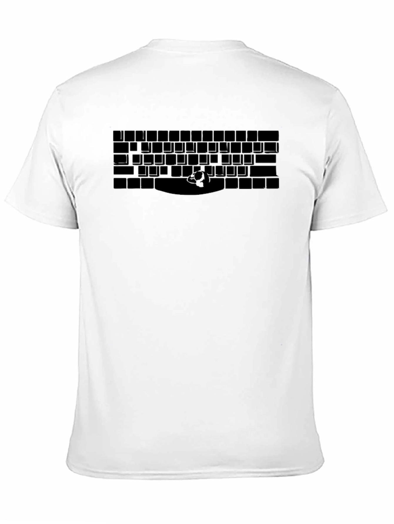 Keyboard Enthusiast Graphic Tee - Black