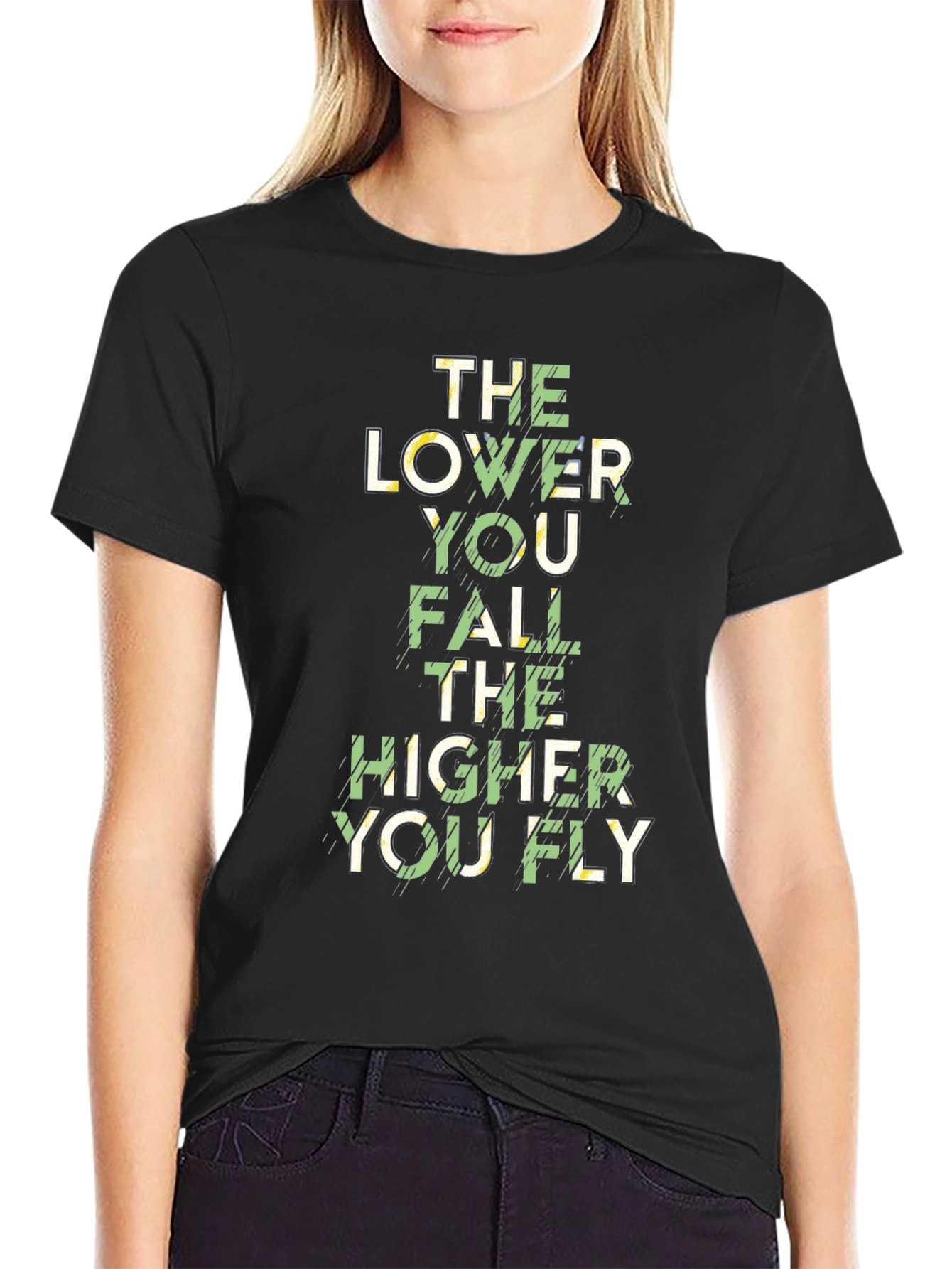 Inspirational Graphic Print T-Shirt