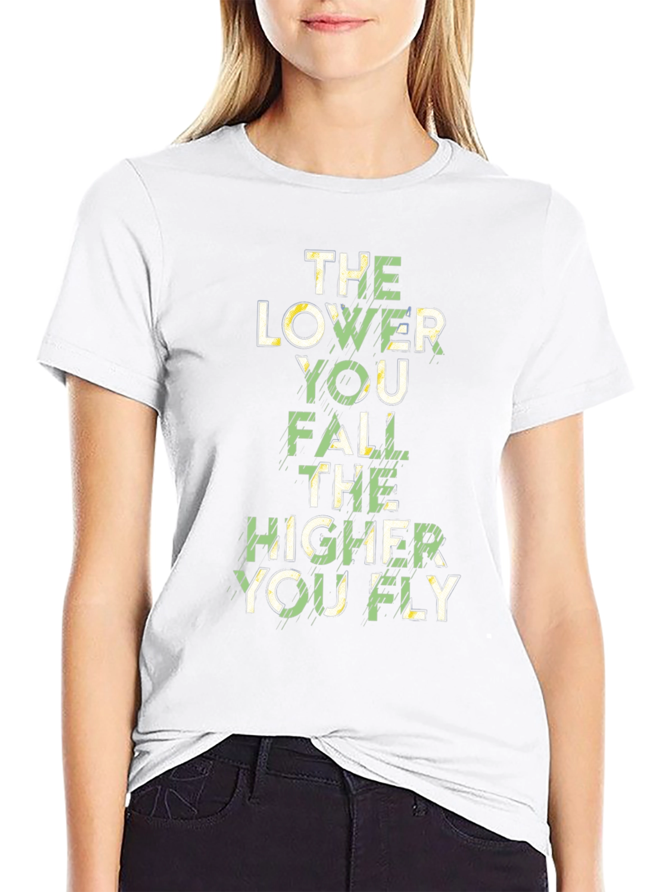 Inspirational Graphic Print T-Shirt