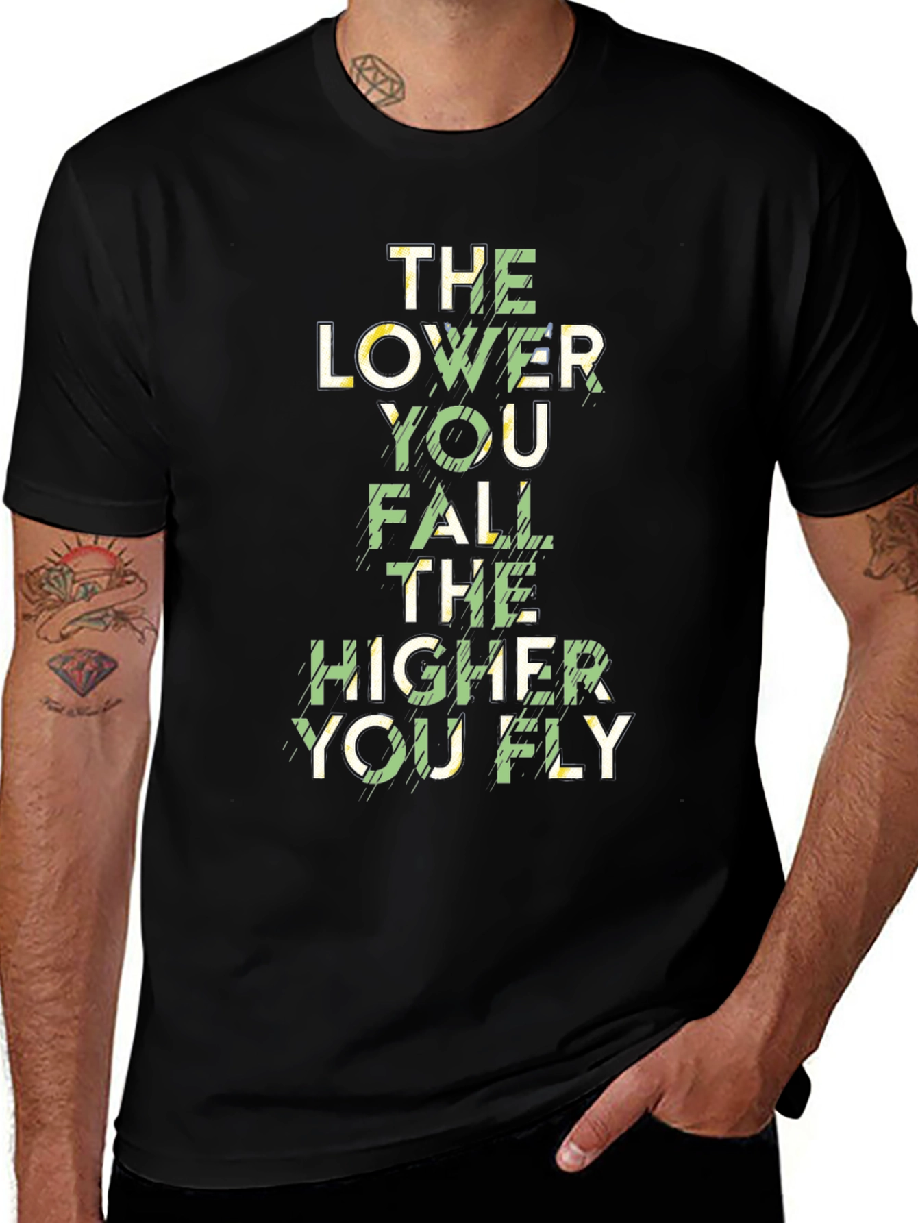 Inspirational Graphic Print T-Shirt