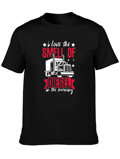 Diesel Smell Trucker T-Shirt
