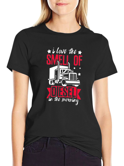 Diesel Smell Trucker T-Shirt