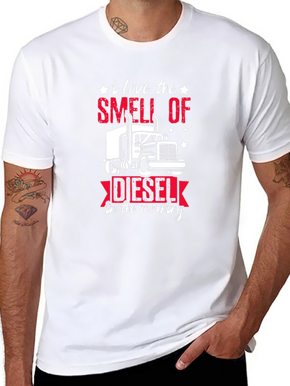 Diesel Smell Trucker T-Shirt