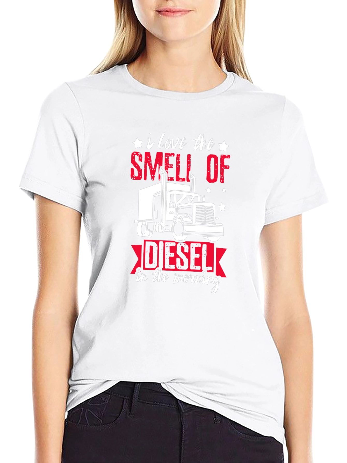 Diesel Smell Trucker T-Shirt