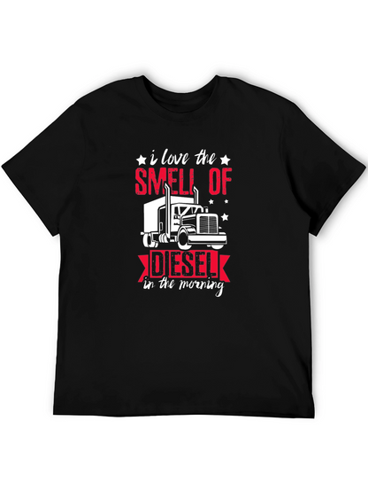 Diesel Smell Trucker T-Shirt