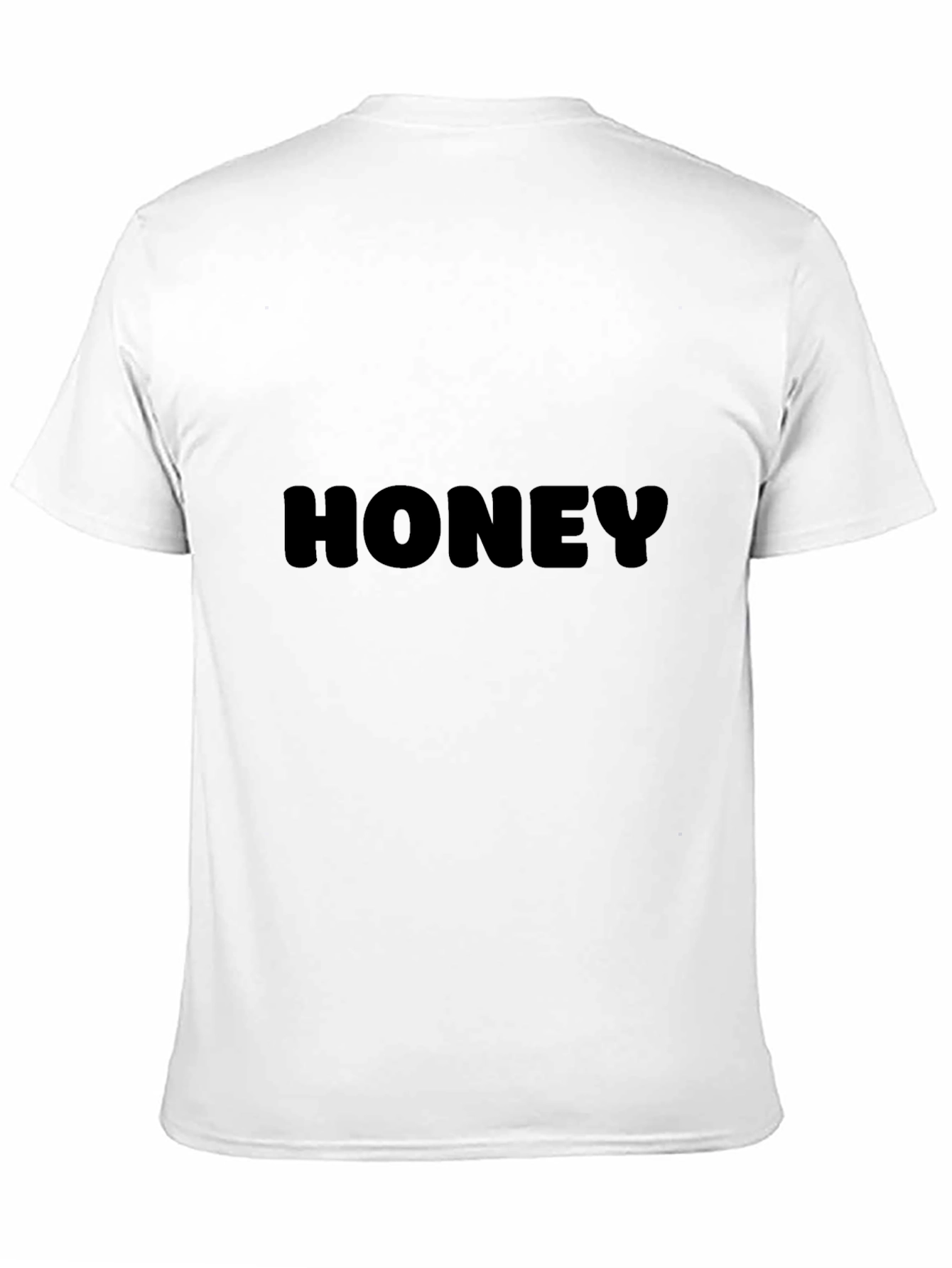 Honey Crew Neck Graphic T-Shirt