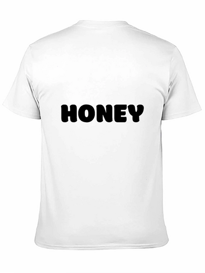 Honey Crew Neck Graphic T-Shirt