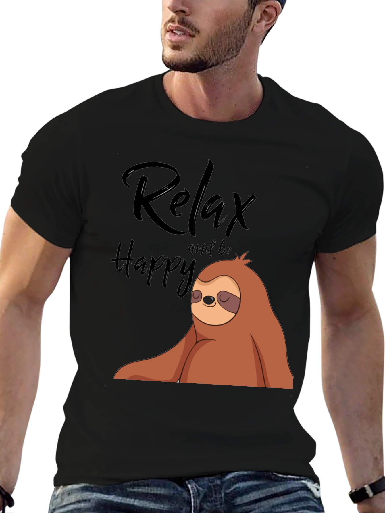Relax Sloth Graphic Tee