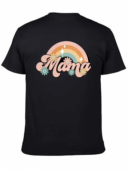 Retro Mama Rainbow T-Shirt