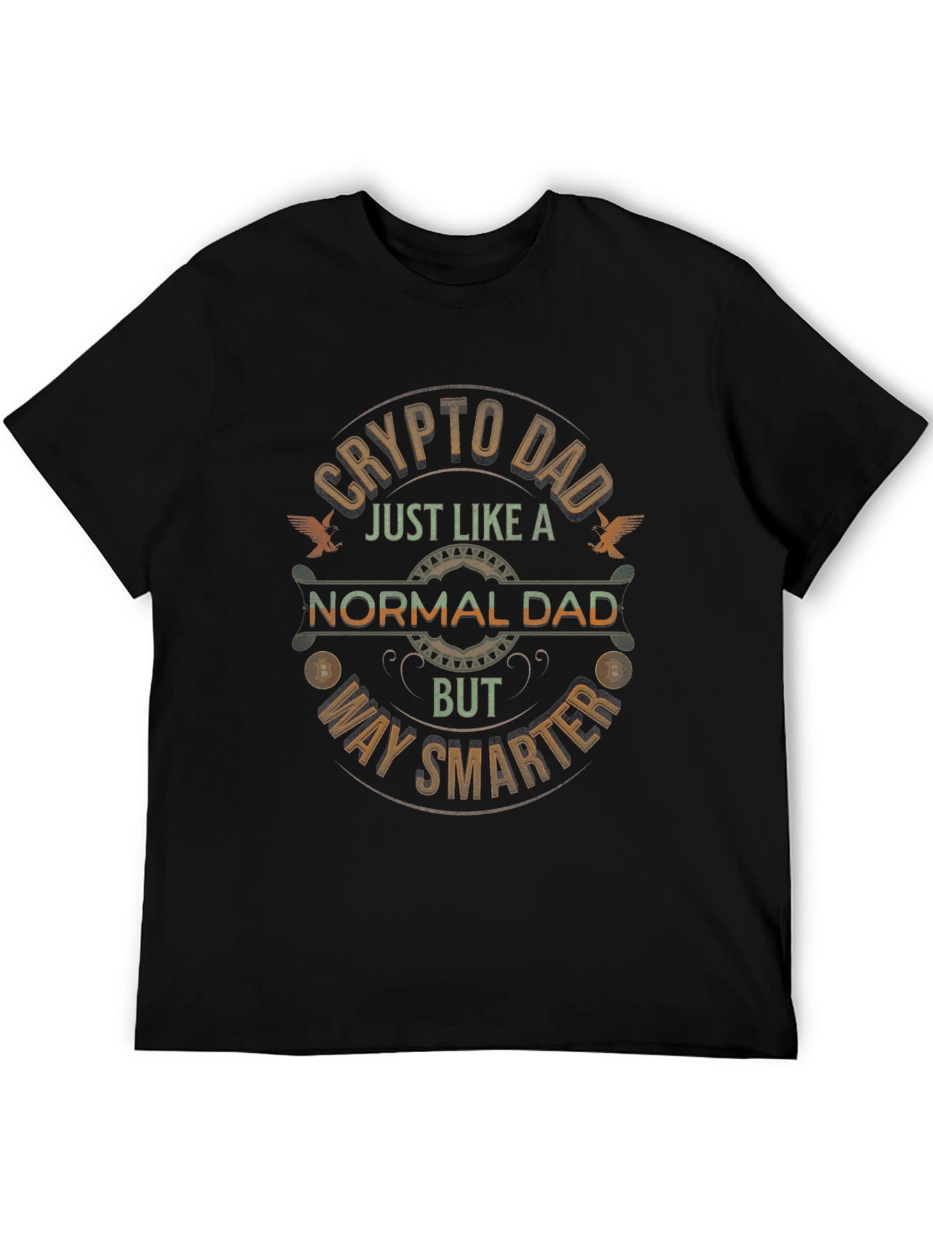Crypto Dad T-Shirt - Funny Fathers Day Tee