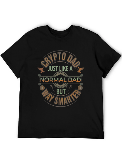 Crypto Dad T-Shirt - Funny Fathers Day Tee