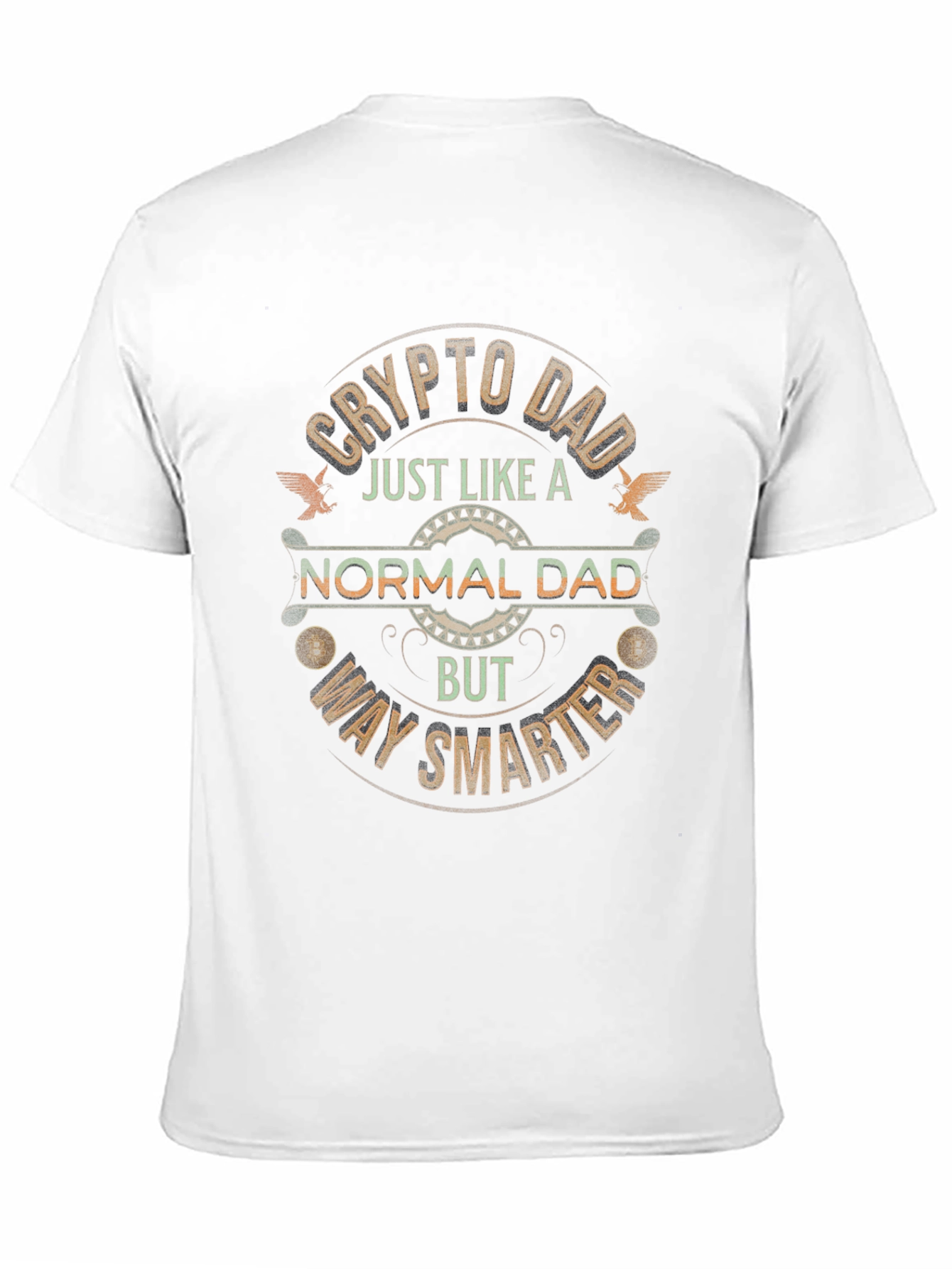 Crypto Dad T-Shirt - Funny Fathers Day Tee