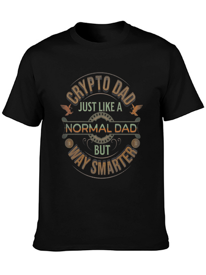 Crypto Dad T-Shirt - Funny Fathers Day Tee