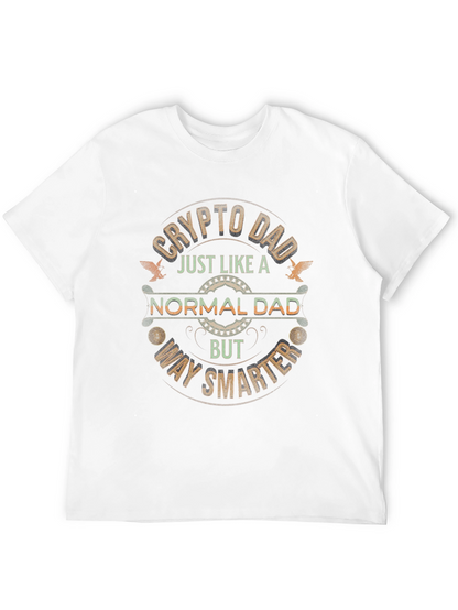Crypto Dad T-Shirt - Funny Fathers Day Tee