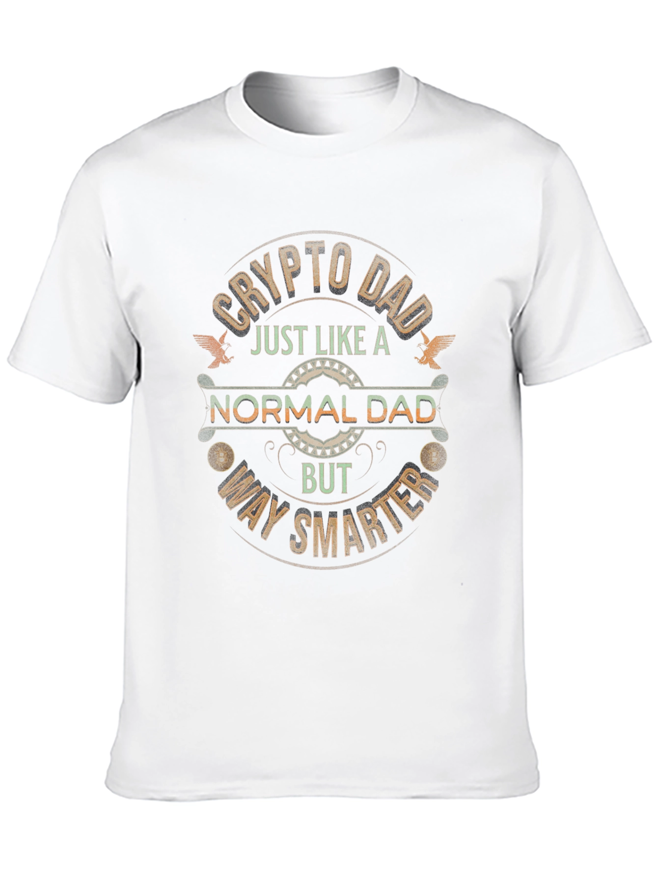 Crypto Dad T-Shirt - Funny Fathers Day Tee