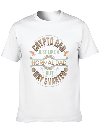 Crypto Dad T-Shirt - Funny Fathers Day Tee