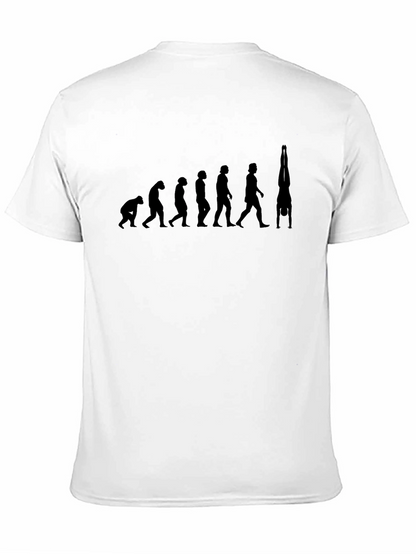 Evolution of Handstand Black T-Shirt