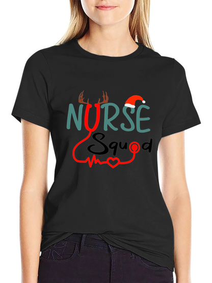 Nurse Squad Christmas Graphic Tee
