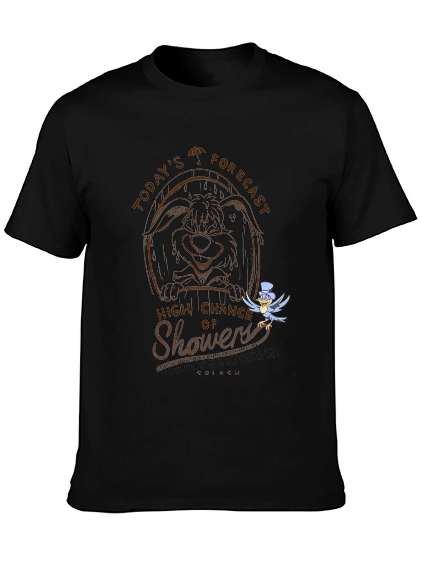 Wile E. Coyote Showers T-Shirt