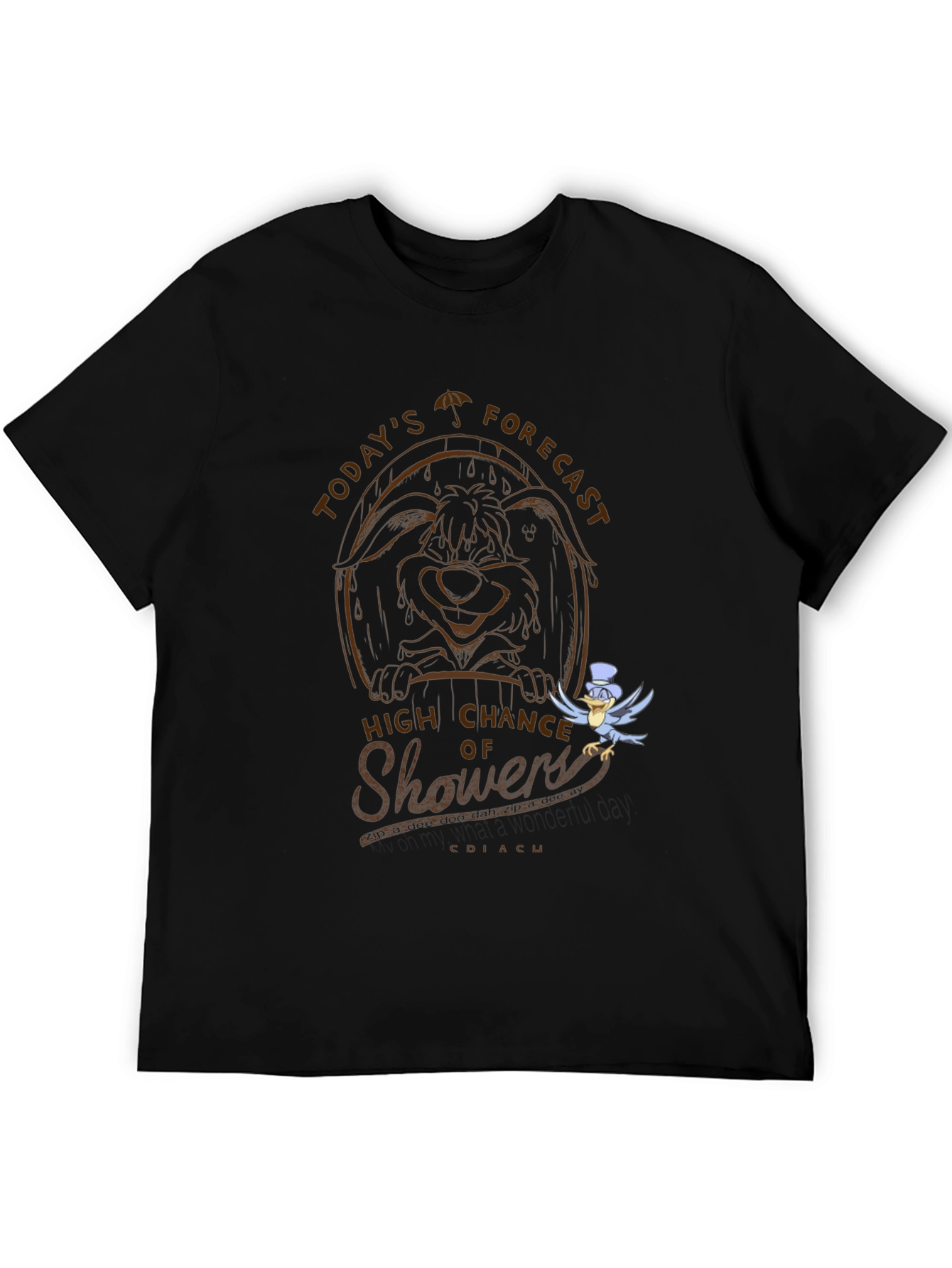 Wile E. Coyote Showers T-Shirt