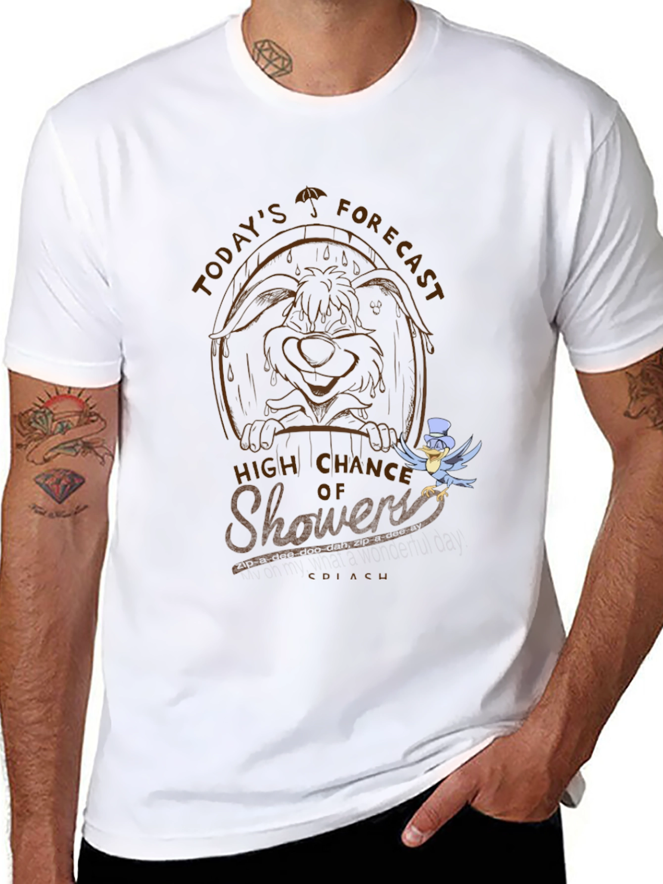 Wile E. Coyote Showers T-Shirt