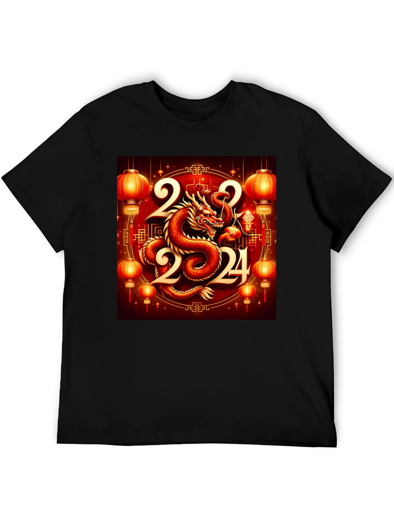 Chinese New Year Dragon 2024 Graphic Tee