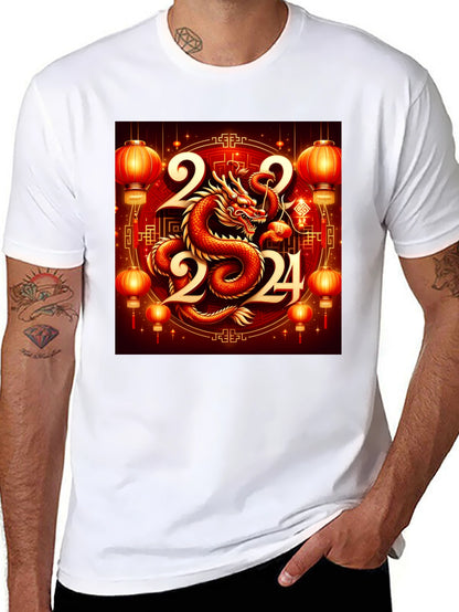 Chinese New Year Dragon 2024 Graphic Tee