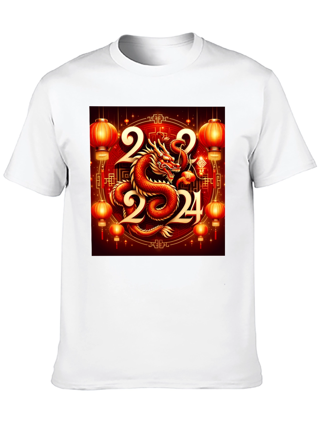 Chinese New Year Dragon 2024 Graphic Tee