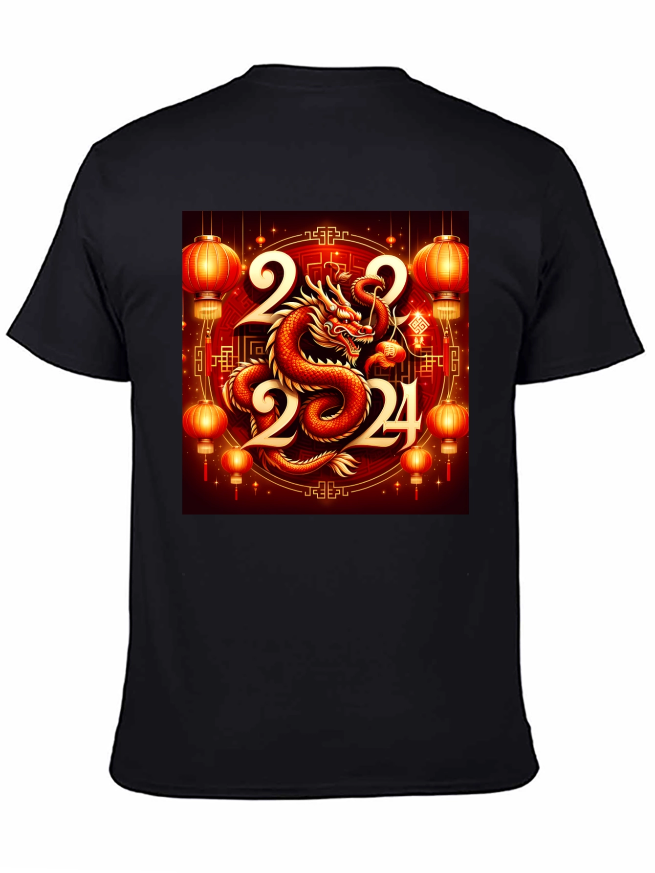 Chinese New Year Dragon 2024 Graphic Tee