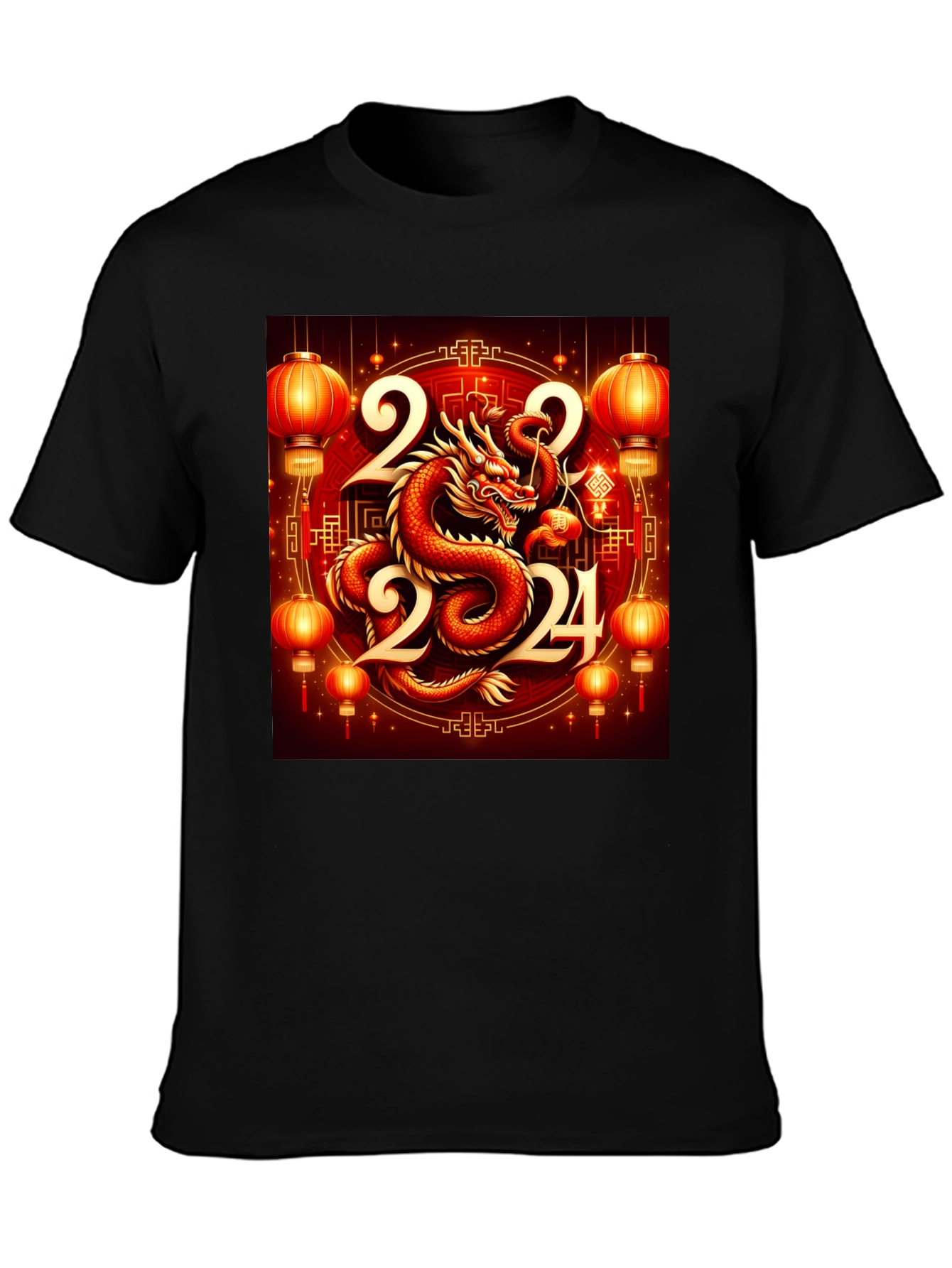 Chinese New Year Dragon 2024 Graphic Tee