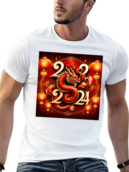 Chinese New Year Dragon 2024 Graphic Tee