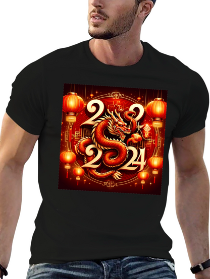 Chinese New Year Dragon 2024 Graphic Tee