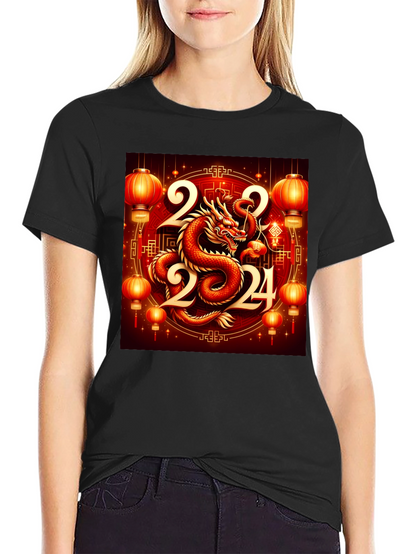 Chinese New Year Dragon 2024 Graphic Tee