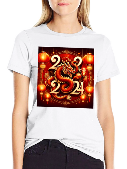 Chinese New Year Dragon 2024 Graphic Tee