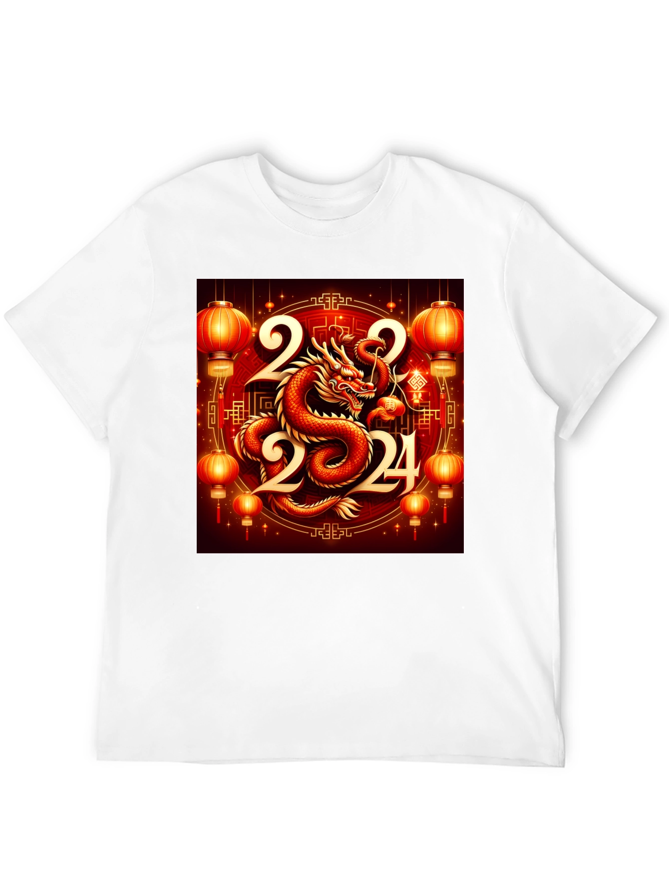 Chinese New Year Dragon 2024 Graphic Tee