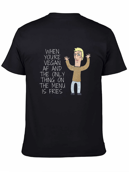 Vegan AF Fries Graphic T-Shirt