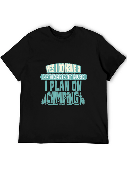 Retirement Plan Camping T-Shirt